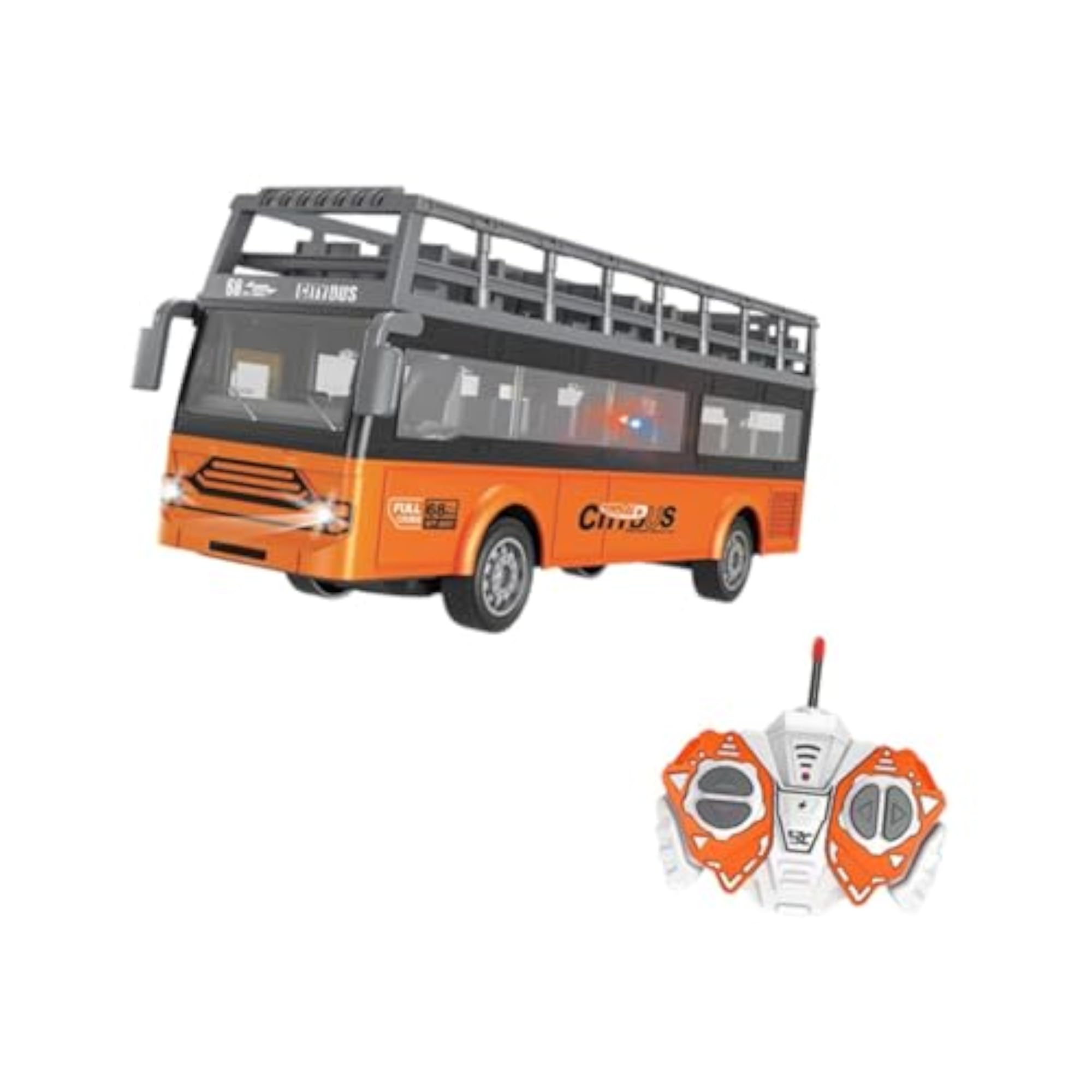 RC Car 1/30 Remote Control City Bus Model